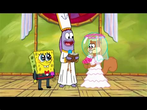 did spongebob marry sandy